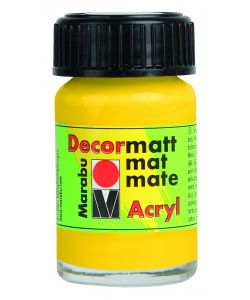 Decormatt Acryl Marabu 15 ml Giallo