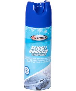 Spray detergente sciogli ghiaccio parabrezza auto istantaneo 200 ml sbrinante
