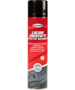 Spray lucida cruscotto effetto satinato 400 ml , massima protezione