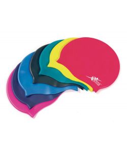 Cuffia colorata in silicone per nuotare in piscina
