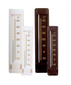 Termometro Plastica Lux Nero         101801 Moller