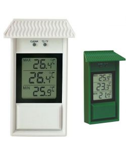 Termometro Plastica Min/Max Dig.Bia. 105055 Moller