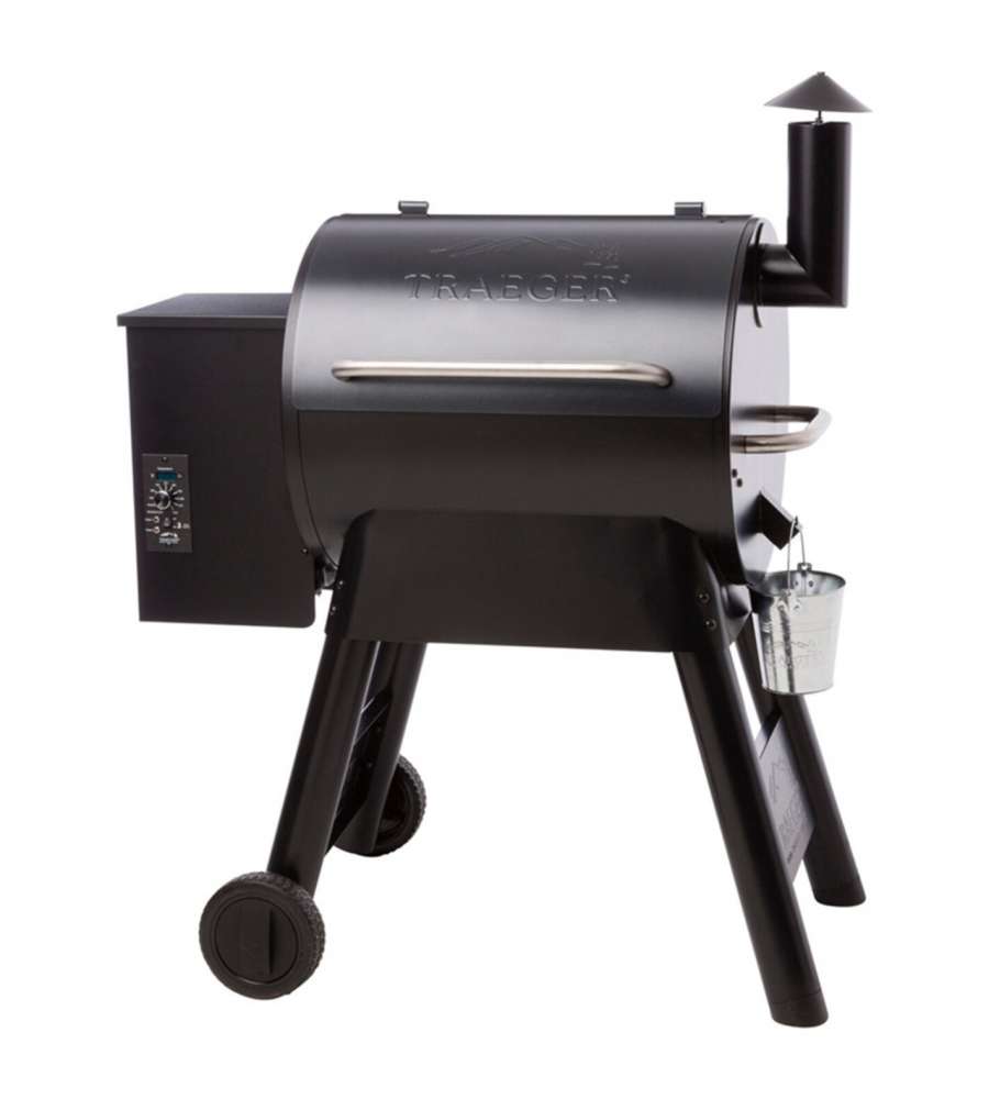 TRAEGER Pro 22 - Barbecue a pellet con sonda per carne e sei modalit di cottura