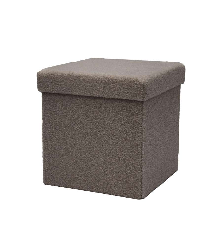 Pouf pieghevole Teddy Beige