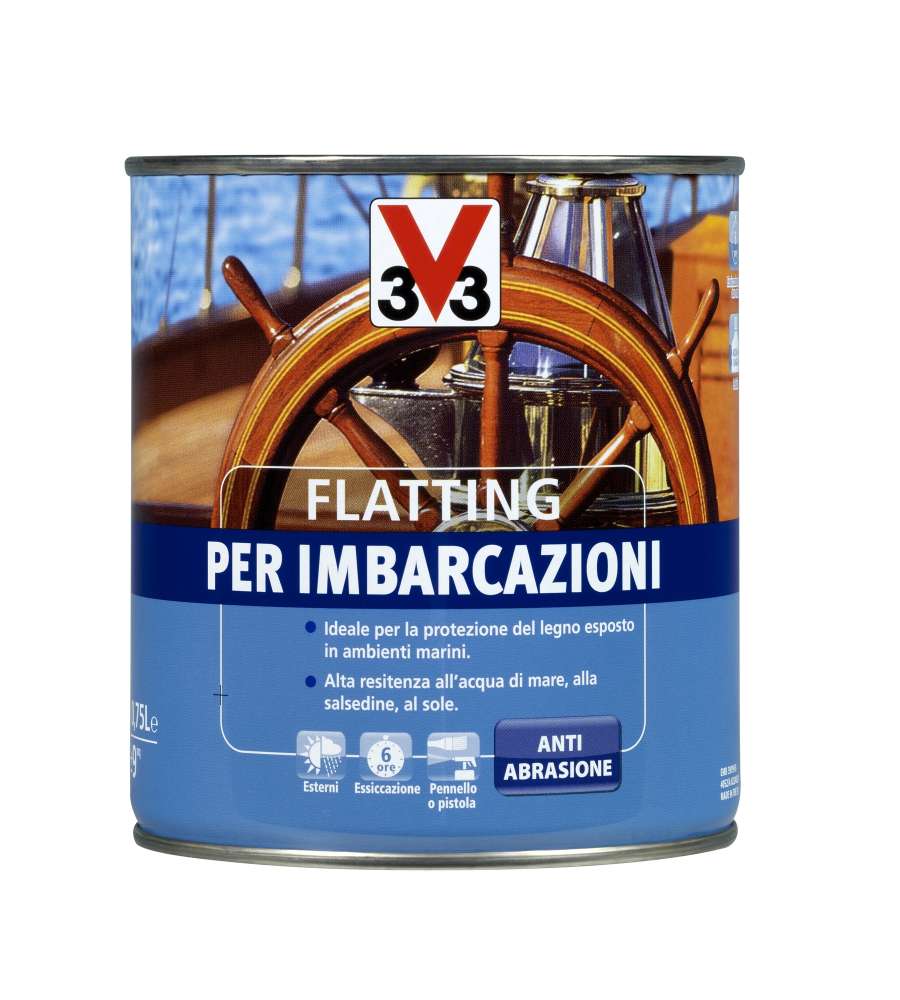 Flatting Vernice per imbarcazioni 750 ml Brillante Ambrato
