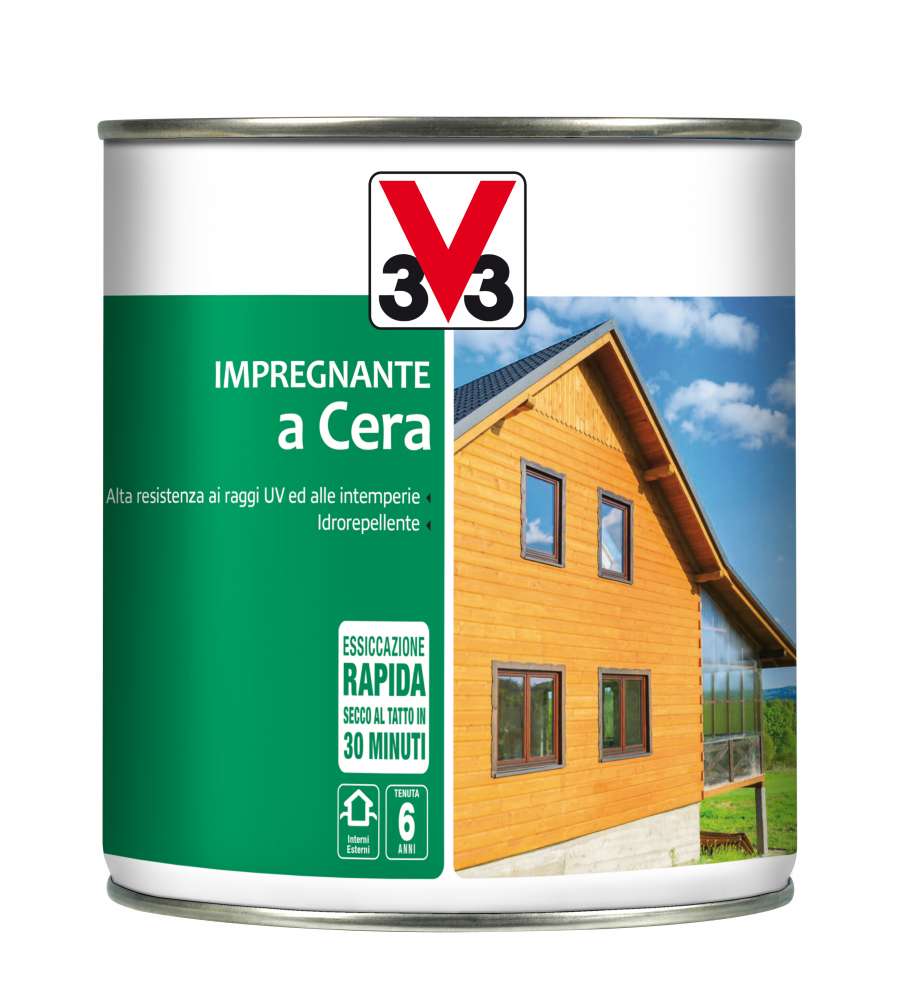 Impregnante a Cera Noce Chiaro 0,75 LT