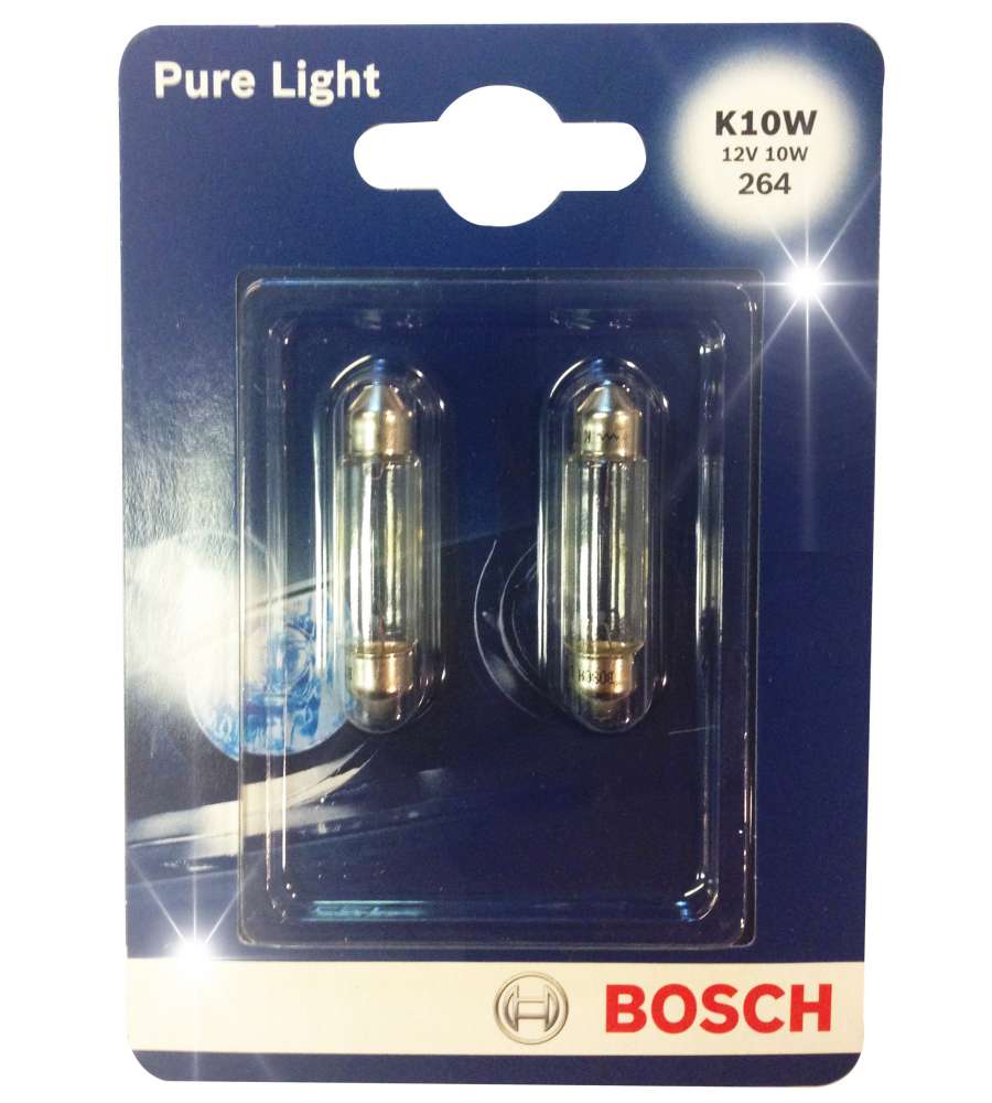 Coppia lampadine ausiliari Bosch K10W