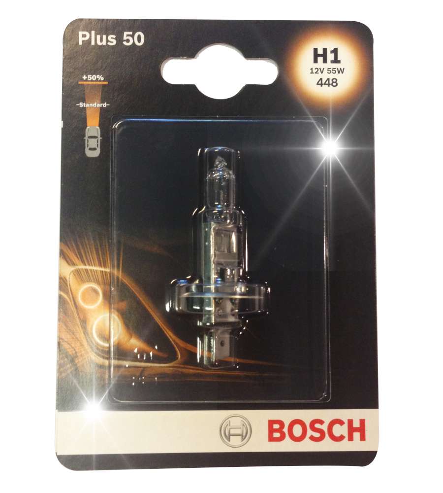 Lampada Bosch H1 Plus 50