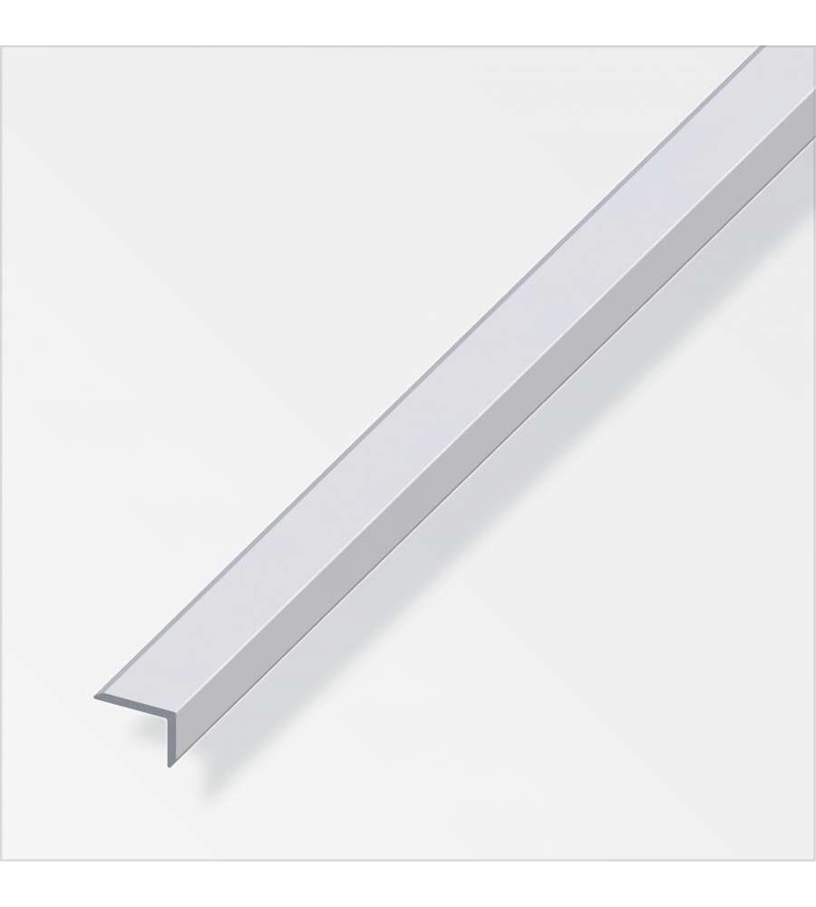 Profilo Protezione Bordi 19X8X1,6 Alluminio Argentato 1Metro