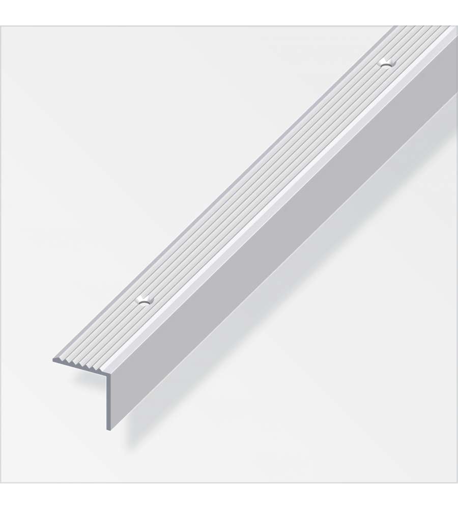 Profilo Per Scale 19X20 Alluminio Argento 1 Metro