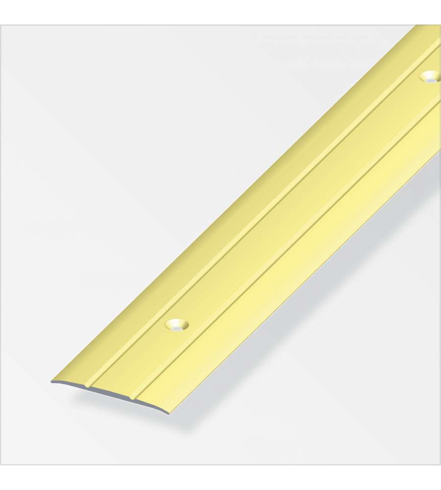 Profilo Di Raccordo 37X2,5 Alluminio Ottone 2 Metro