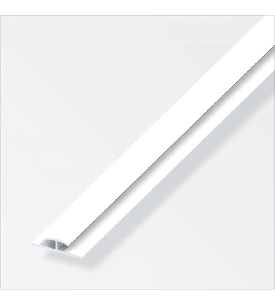 Profilo H 3,5 Pvc Bianco 1Metro