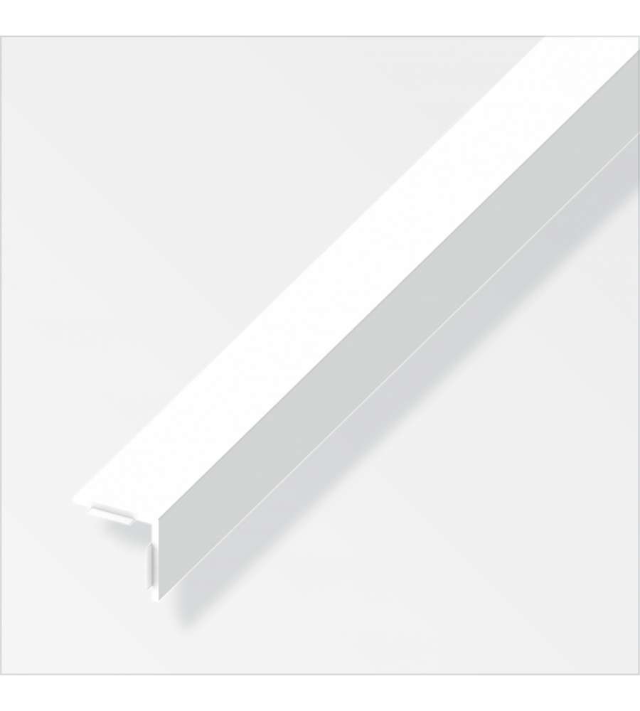 Autoadesivo Angolare 10X10 Pvc Bianco 1Metro