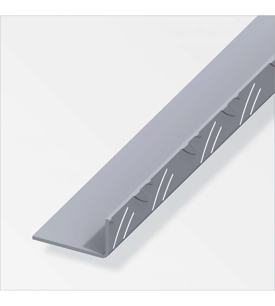 Angolare Lamiera Striata 29,5X53 In Alluminio 1Metro