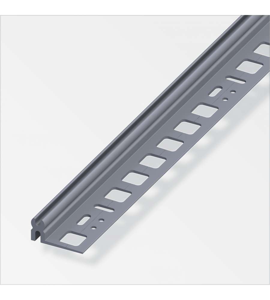 Profilo Supporto Pvc Grigio 1 Metro