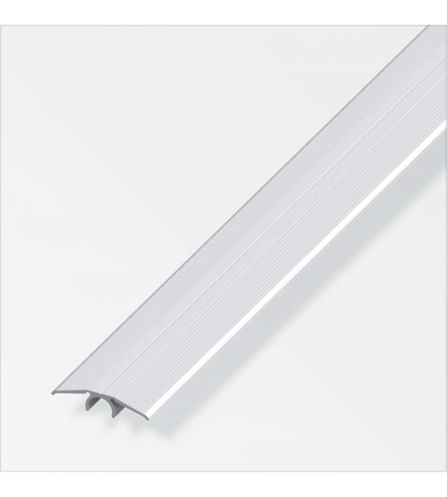 Profilo Di Raccordo 33Mm Alluminio Argento 1Metro