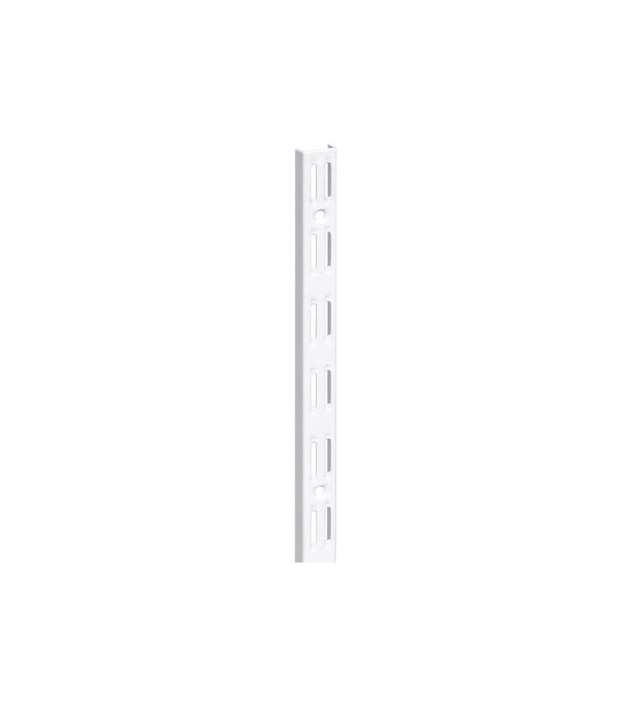 Cremagliera binario doppio - 100 cm. - bianco