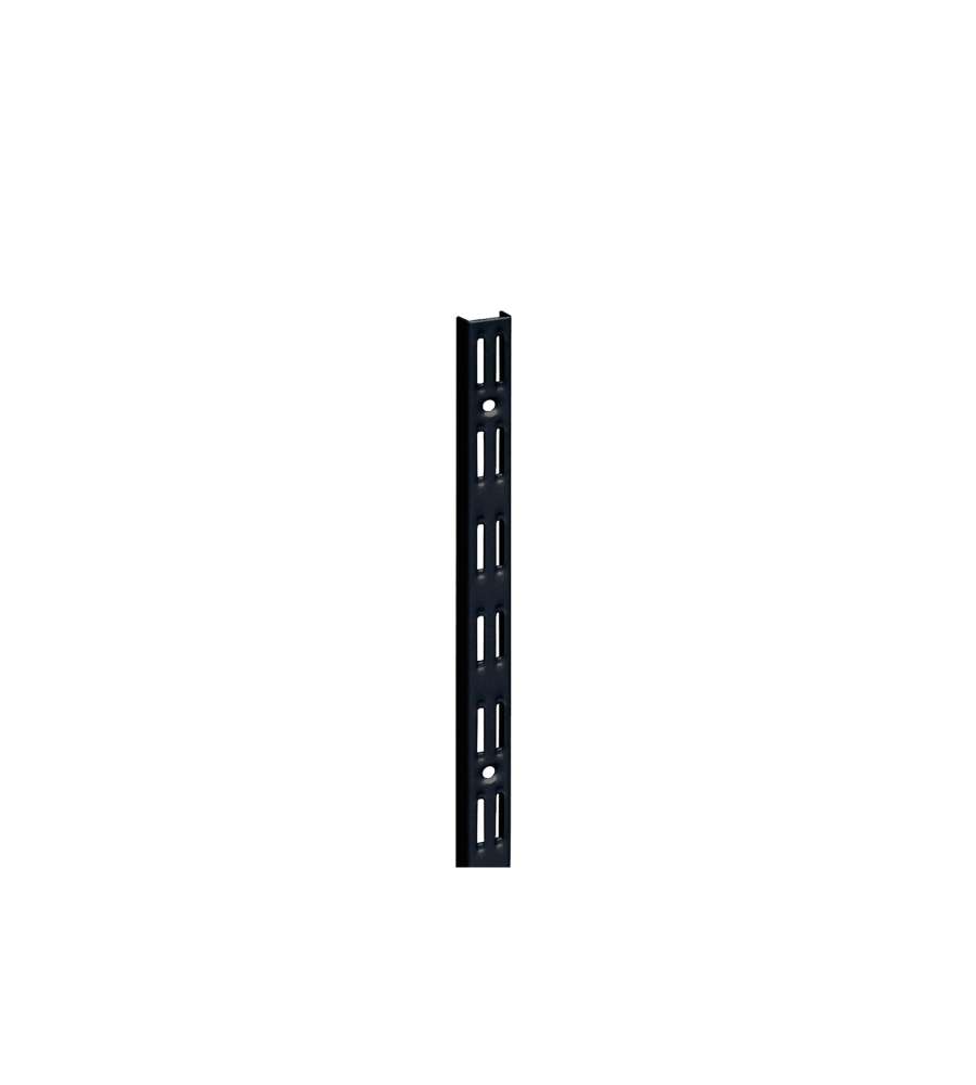 Cremagliera binario doppio - 150 cm. - nero