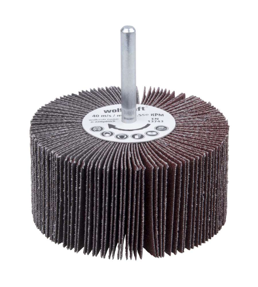 Mola a lamelle,grana 80,80 x 40mm