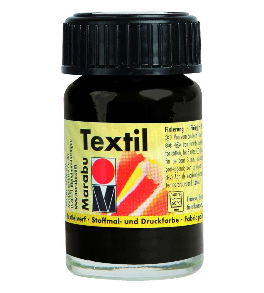 Textil Marabu 15 ml Nero