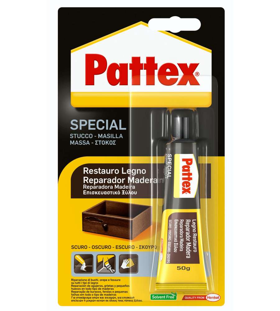 Pattex Legno Restauro Scuro 50 g