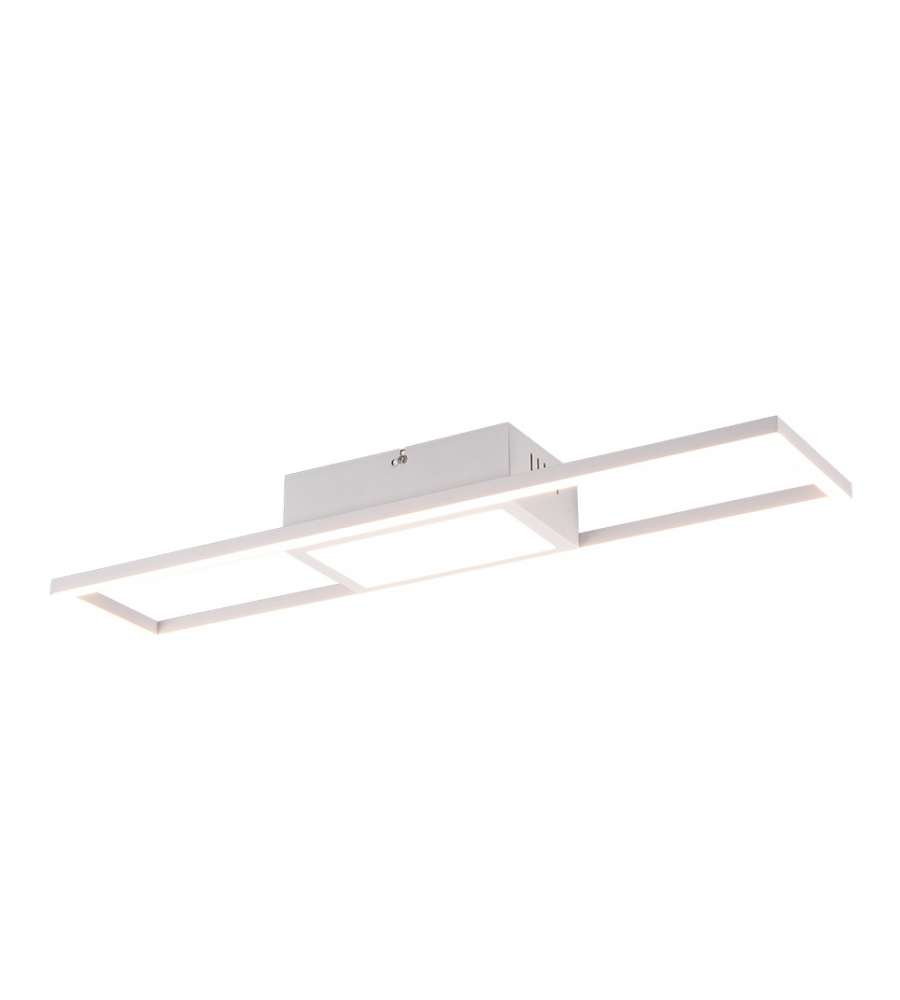 Plafoniera SMD LED Rigido - 22W - 2800lm - Bianco Opaco 60 x 6 x 13 cm