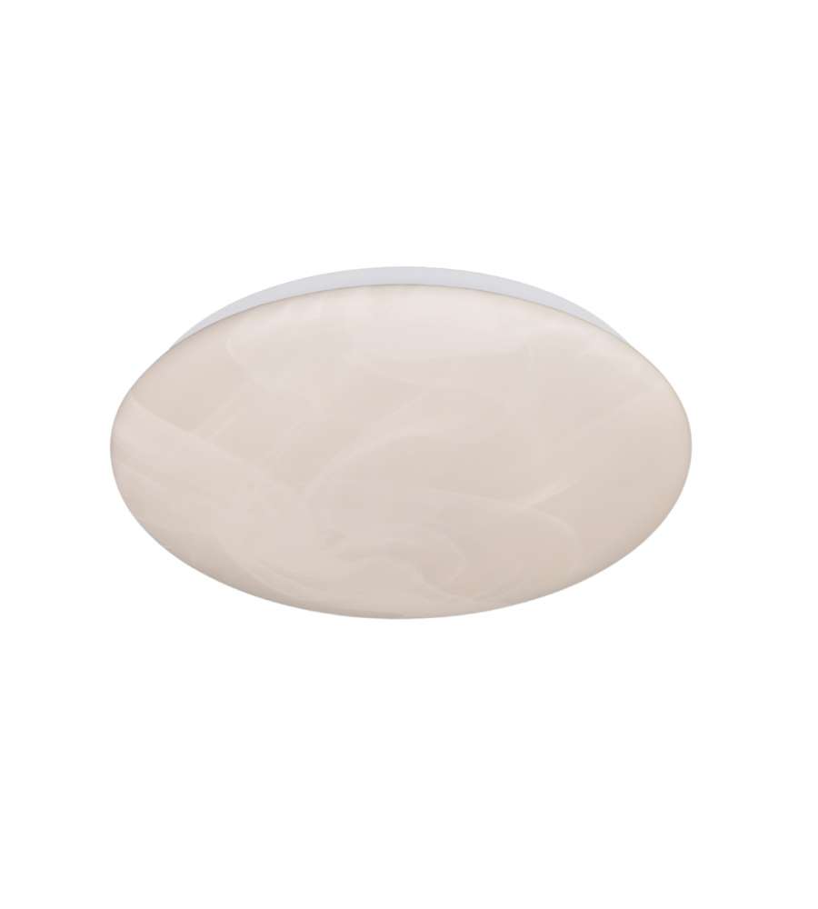 Reality Plafoniera Led Umbria Alabastro - 16W 1600lm 4000K - D. 278mm