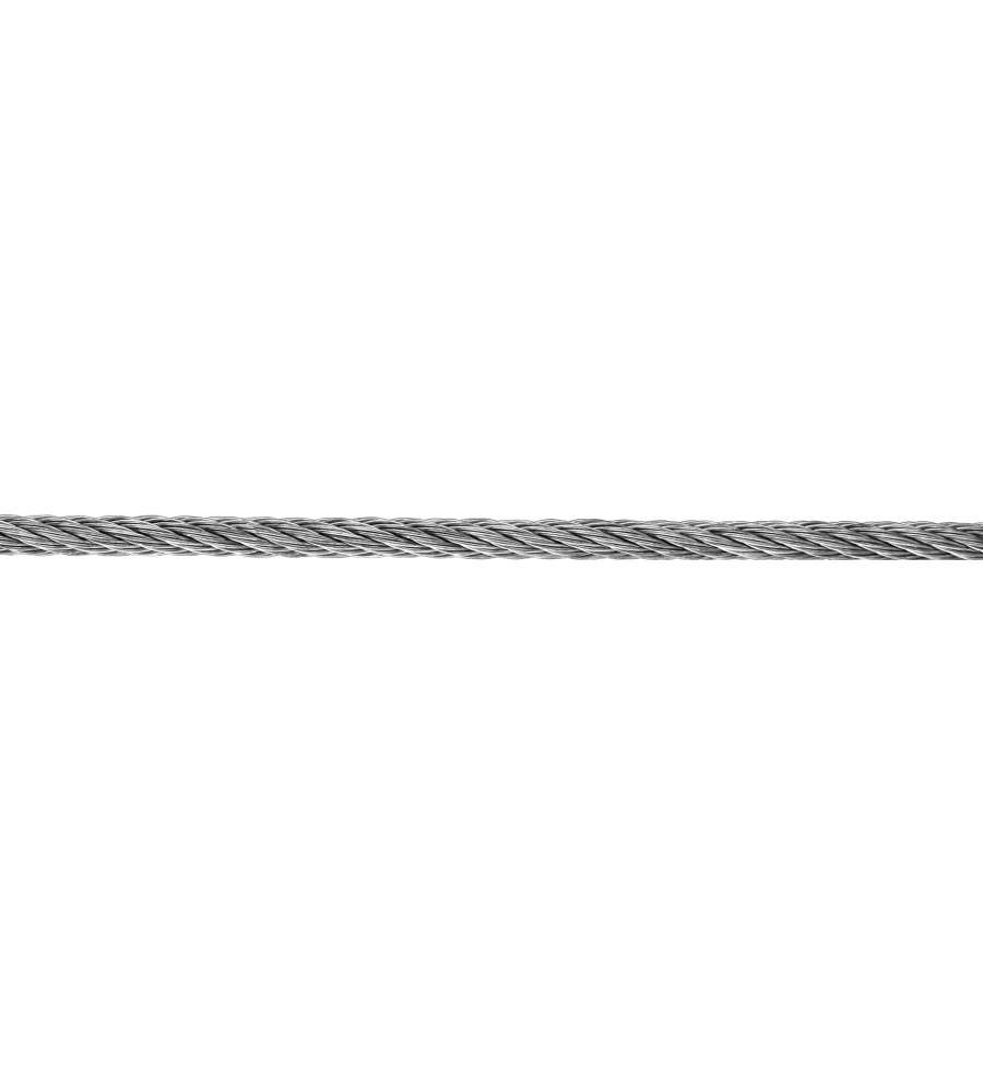 Corda Zincata con Fibra Tessile  3 mm