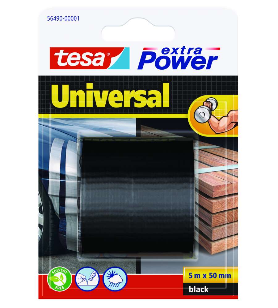 Nastro Universale Extra Power Nero 5