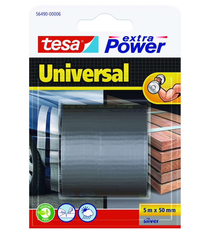 Nastro Universale Extra Power Grigio 5