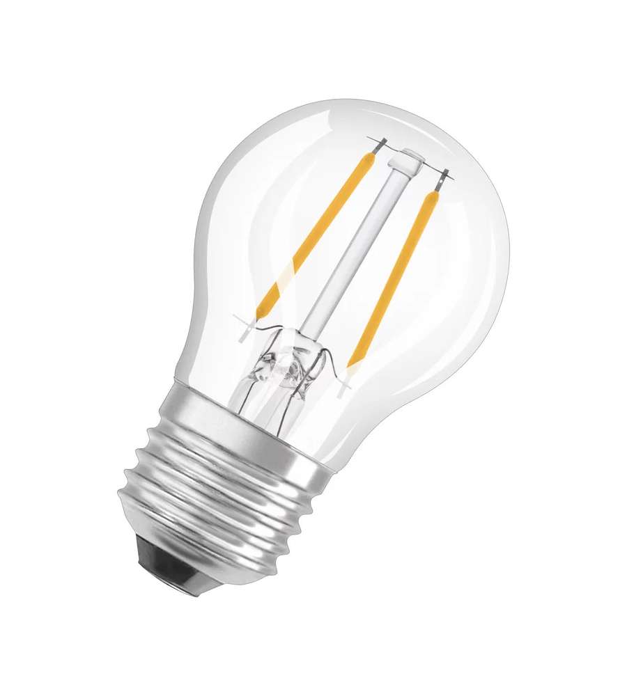 Lampadina LED Osram Star Classic P40 Filamento 4W 827 Clear E27