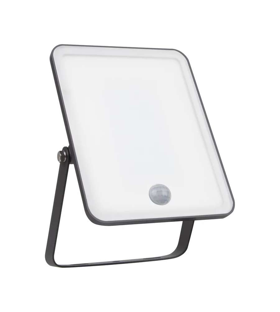 Faretto Proiettore LED Bianco Freddo Floodlight Essential con sensore di movimento 30W 4000K 2700lm