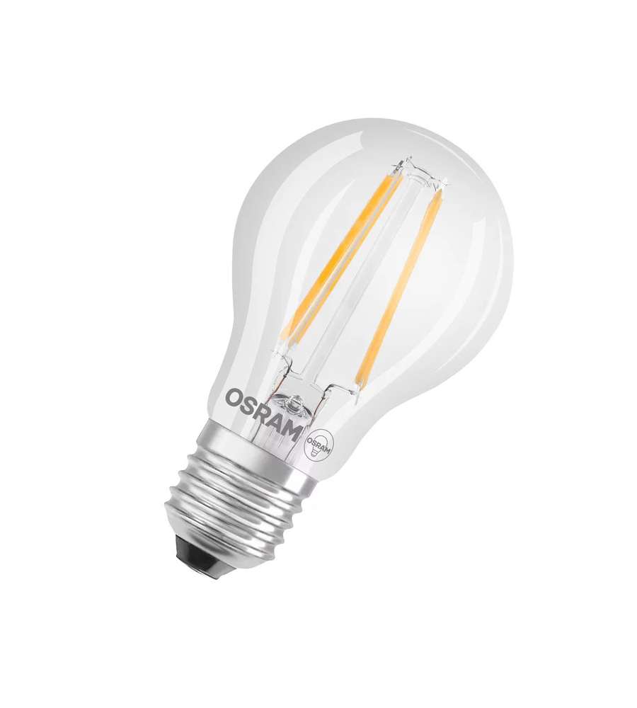 Lampadina LED Osram Star Classic A60 CL 7W 2700K E27 Filamento
