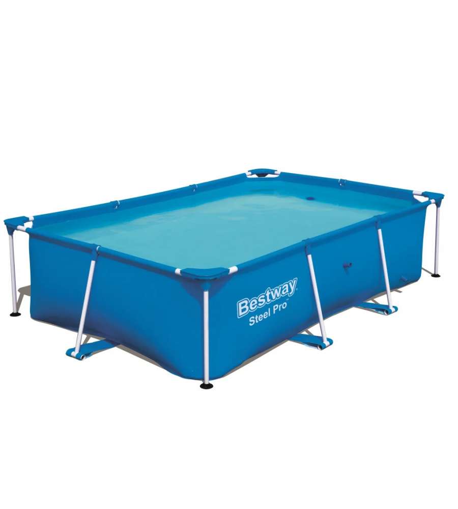 Piscina rettangolare Steel Pro