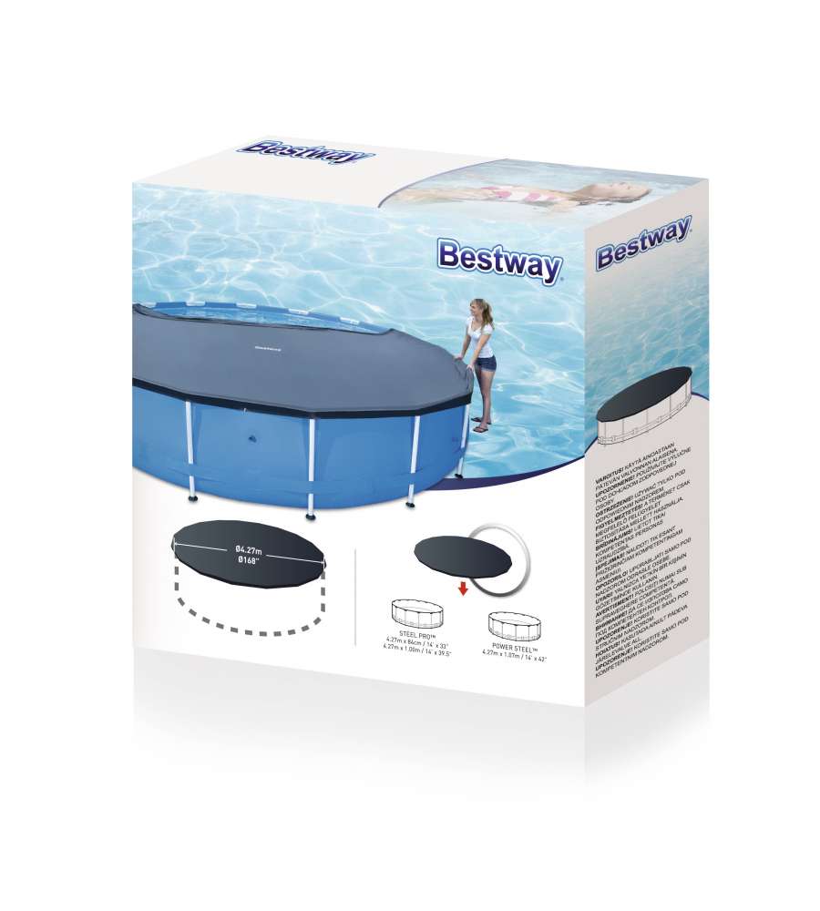 Copripiscina Per Steel Pro Frame  427 cm