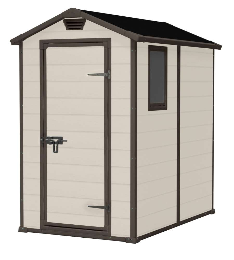 Keter Casetta da Giardino in Resina Manor - Beige - 130x192x198 cm