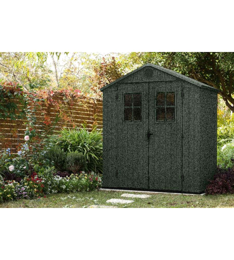Keter Casetta da Giardino Darwin - Verde - 190x122x211 cm