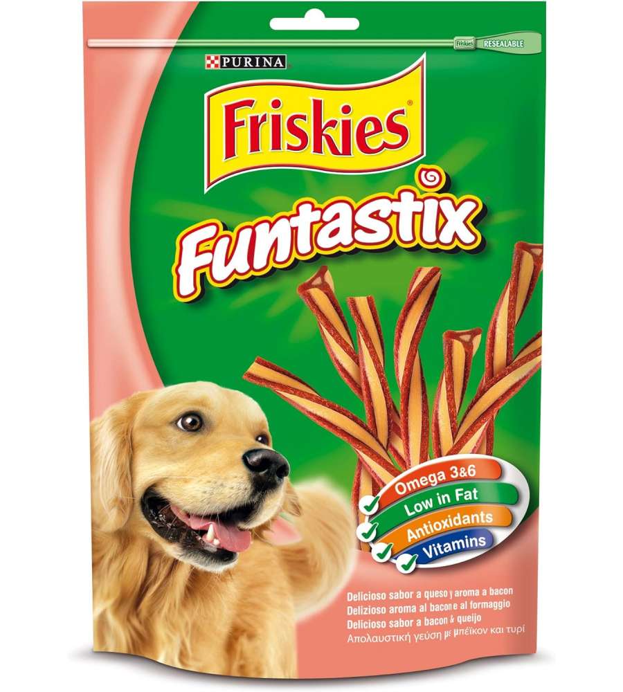Friskies Funtastix 6 Snack per cane 175 g