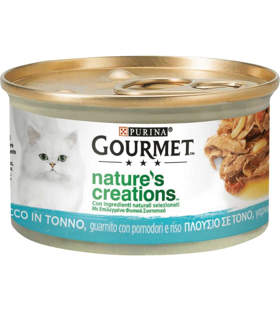 Purina Tonno con Pomodori e Riso Cibo Umido per Gatti Adulti 85g