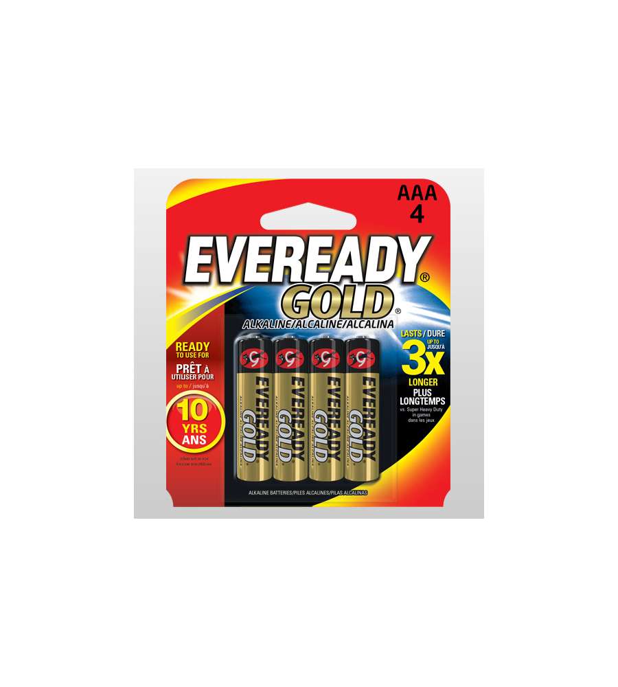 Eveready Gold Ministilo 4 pezzi