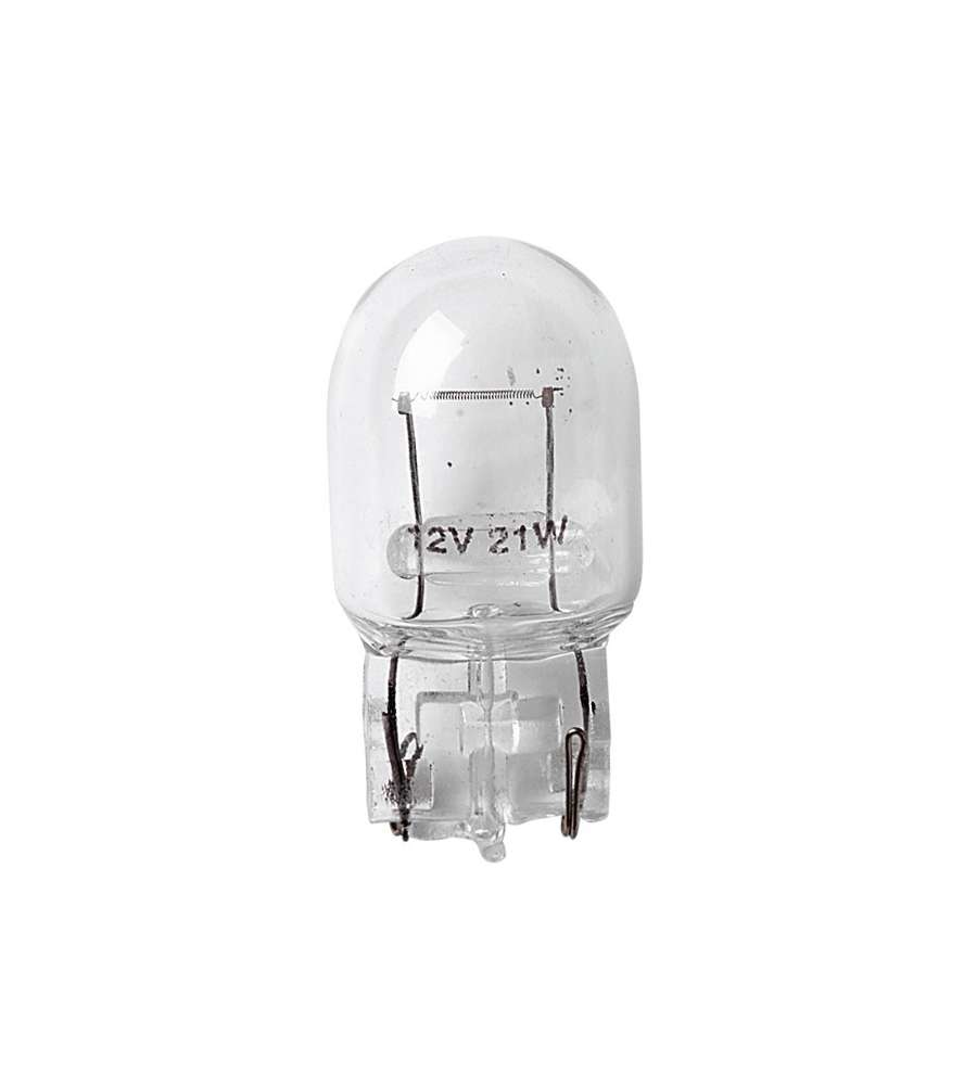 Lampada con zoccolo vetro w21w 21w w3x16d 2 pz d/blister
