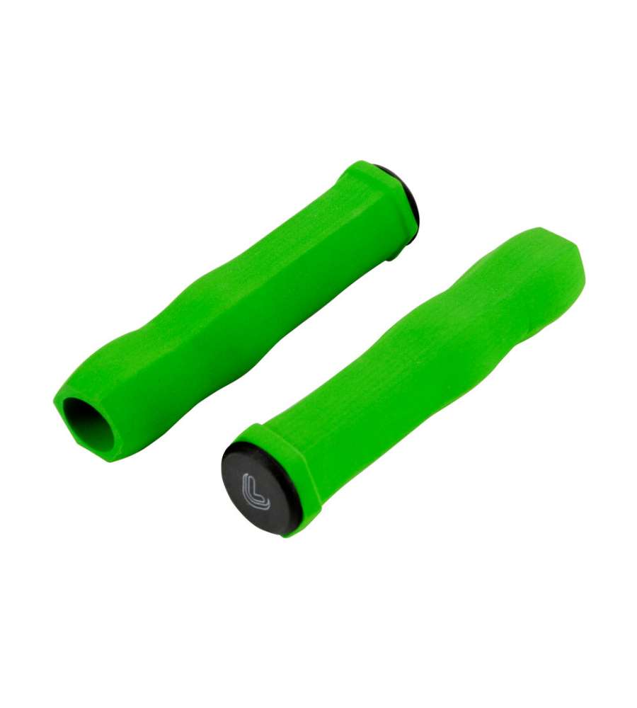 Coppia manopole Eva 125 + 125 per bici mm Colori assortiti