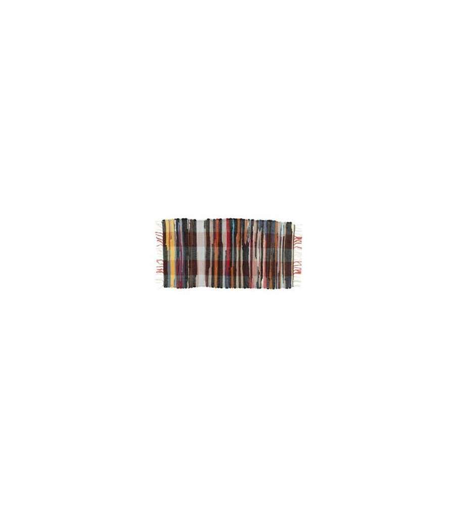 Tappeto Solemar Rectangolare Antiscivolo Cotone 45x85 cm