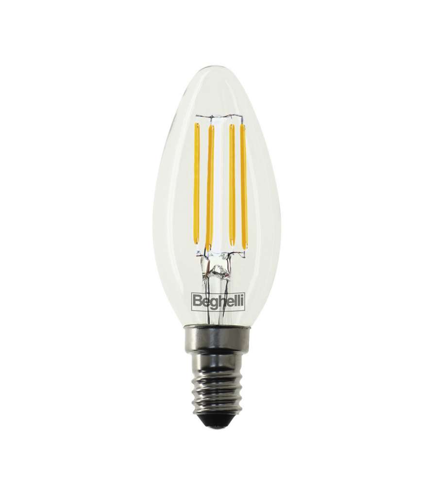 Lampadina a Led Zafiro CRI95 Oliva 6WE14 2K7 800lm Luce Calda