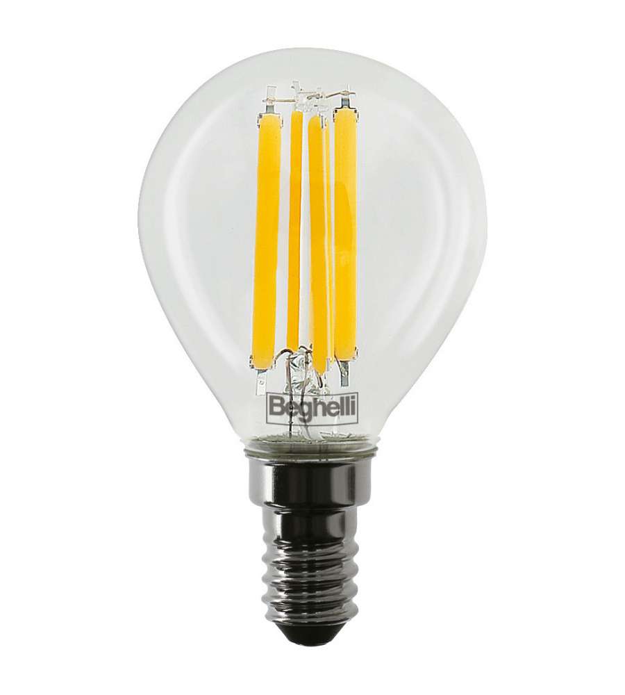 Lampadina a Led Zafiro CRI95 Sfera 6WE14 4K 800lm Luce Bianca