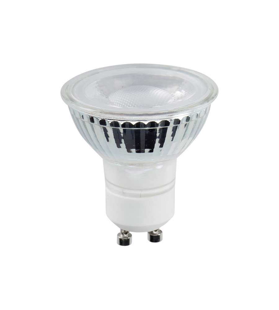 Lampadina a Led EcoLED GU10 Glass 95gr 6W 3000K Luce Calda