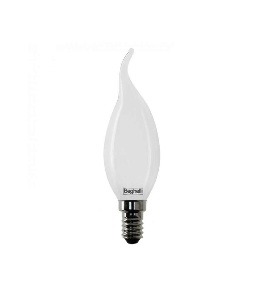 Lampadina a Led Tuttovetro LED 4W E14 4K Luce Bianca Colpo di vento