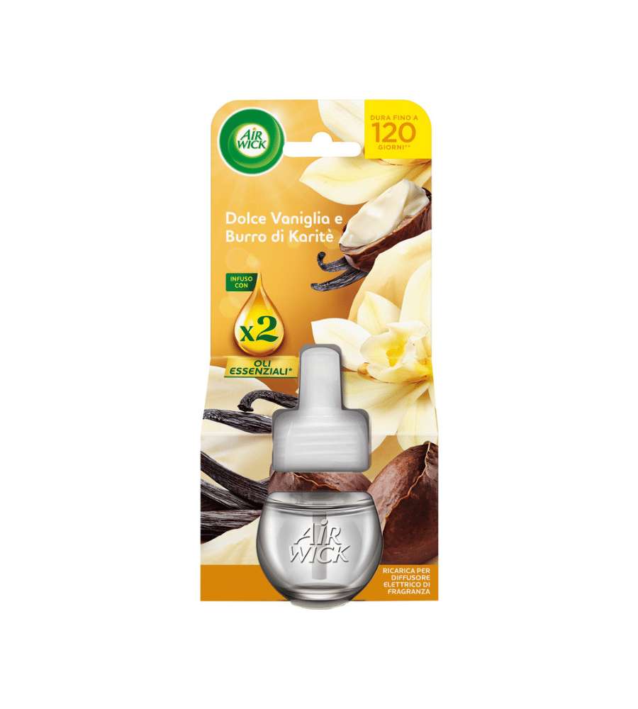 Air Wick Ricarica Diffusore Elettrico Dolce Vaniglia 19 mL Profumatore