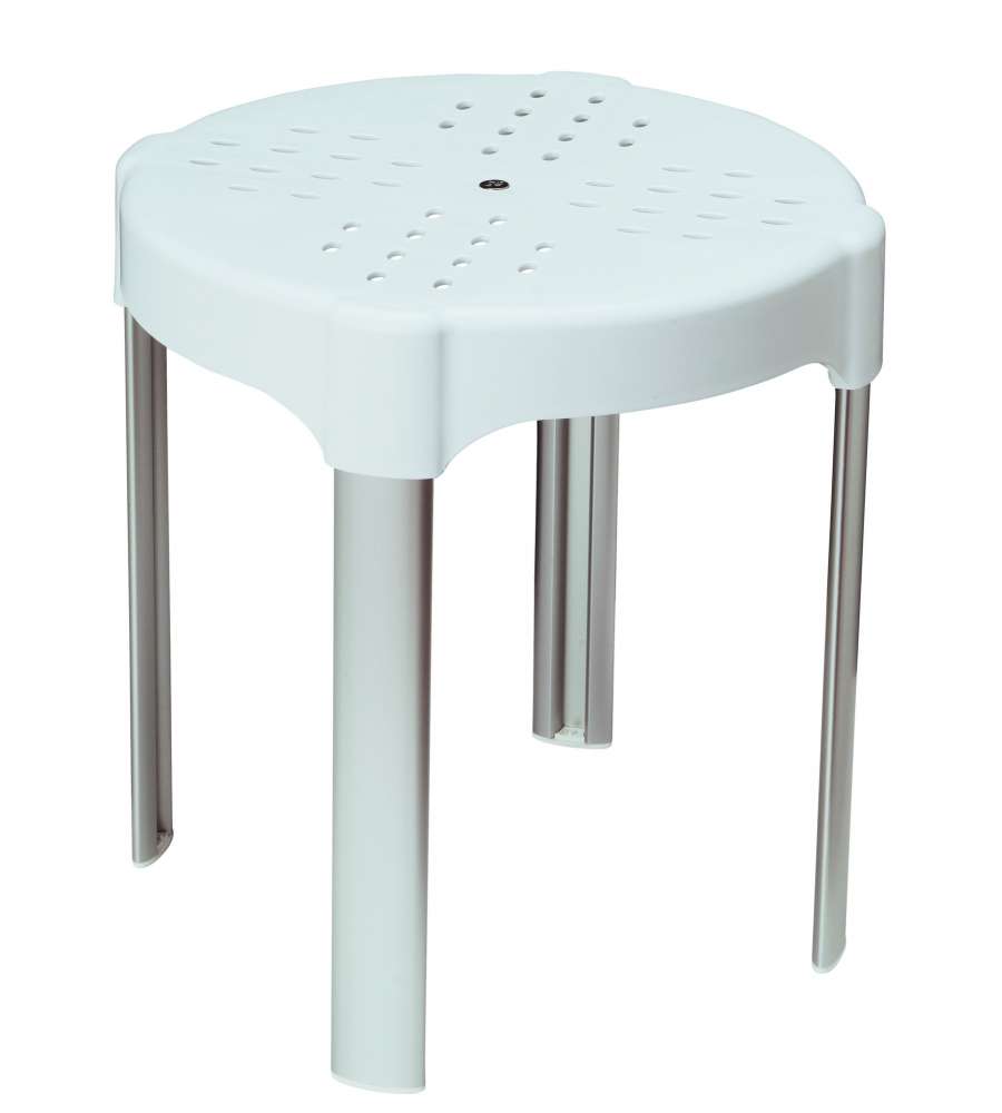 Sgabello bianco Safe Medium