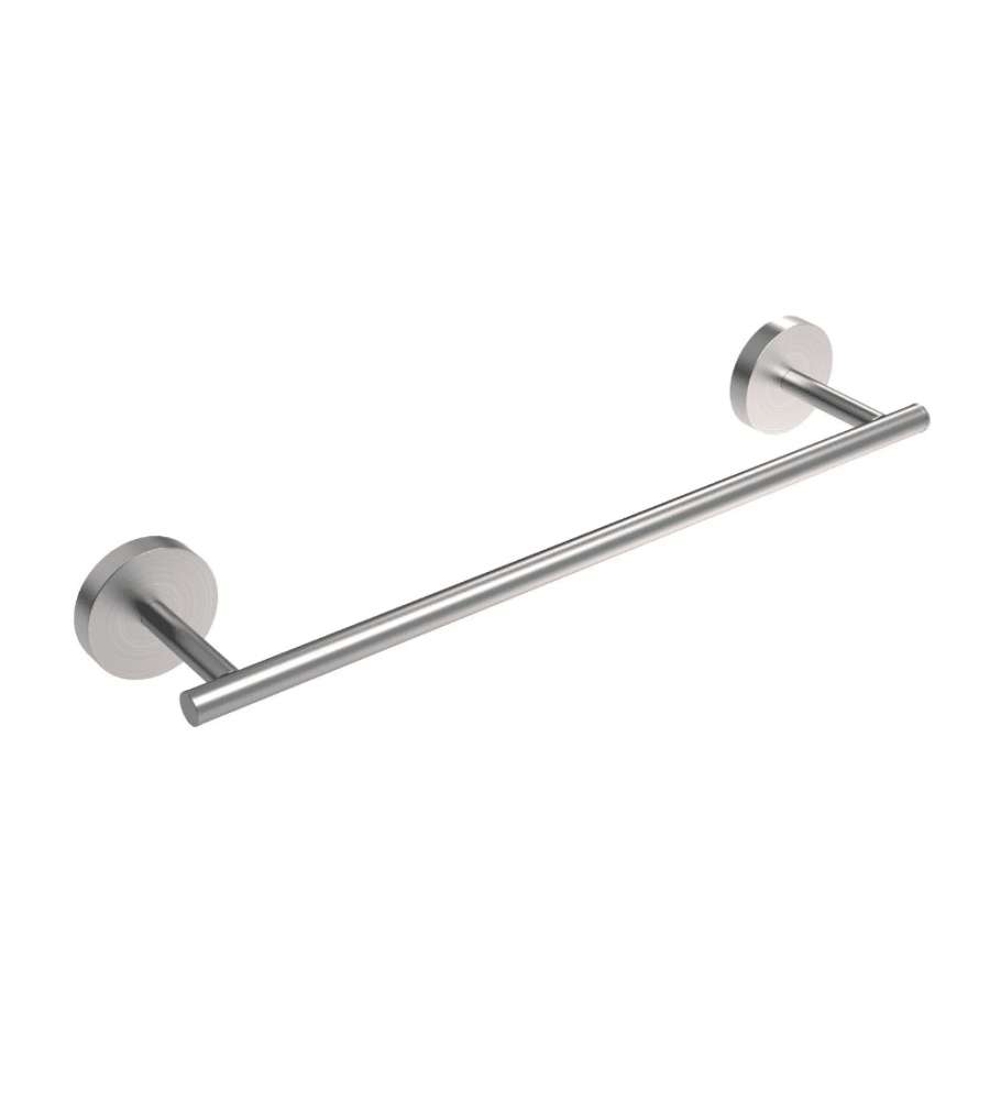 Metaform Portasciugamani da Parete 30 cm Satinato in Acciaio Inox